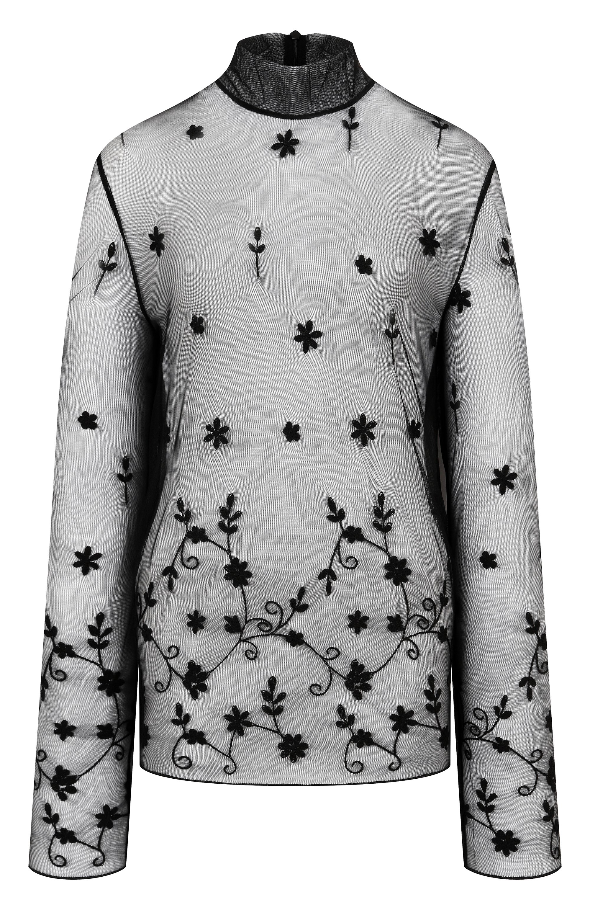 Топ TOTEME черного цвета по цене 72500 руб., арт. 253-WRT0546-FB0431, фото 1 Топ TOTEME, арт. 253-WRT0546-FB0431, фото 1