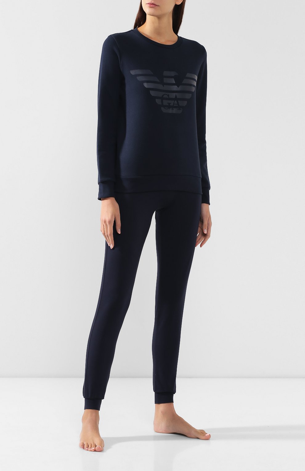 Хлопковые джоггеры EMPORIO ARMANI, арт. 163620/9A317, фото 2