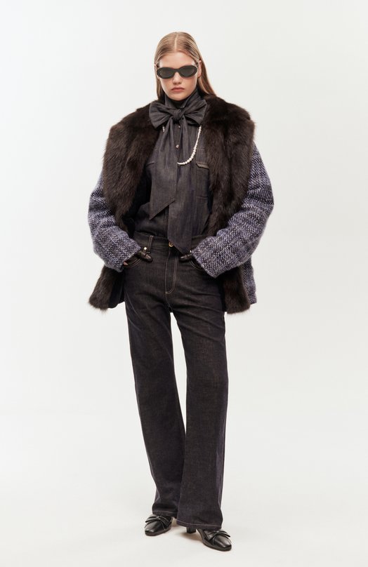 Джинсы Brunello Cucinelli ML134P5565 Синий  ML134P5565 Фото 6