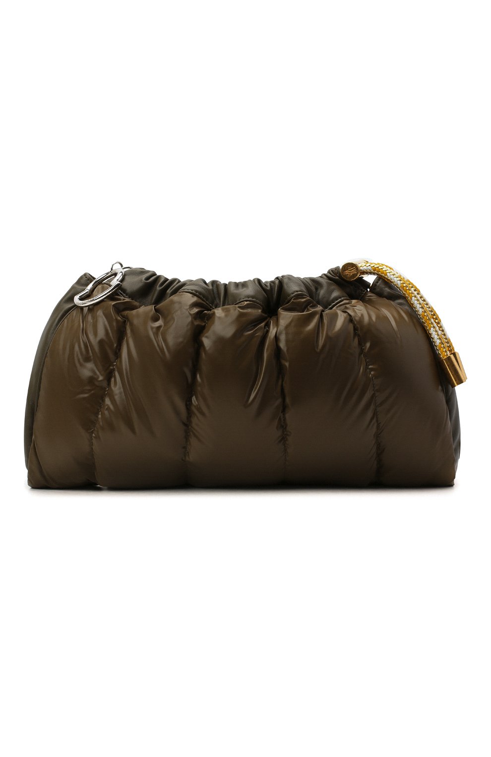 Сумка seashell MONCLER хаки цвета по цене 82100 руб., арт. F2-09B-5L506-10-02SK9, фото 1 Сумка seashell MONCLER, арт. F2-09B-5L506-10-02SK9, фото 1