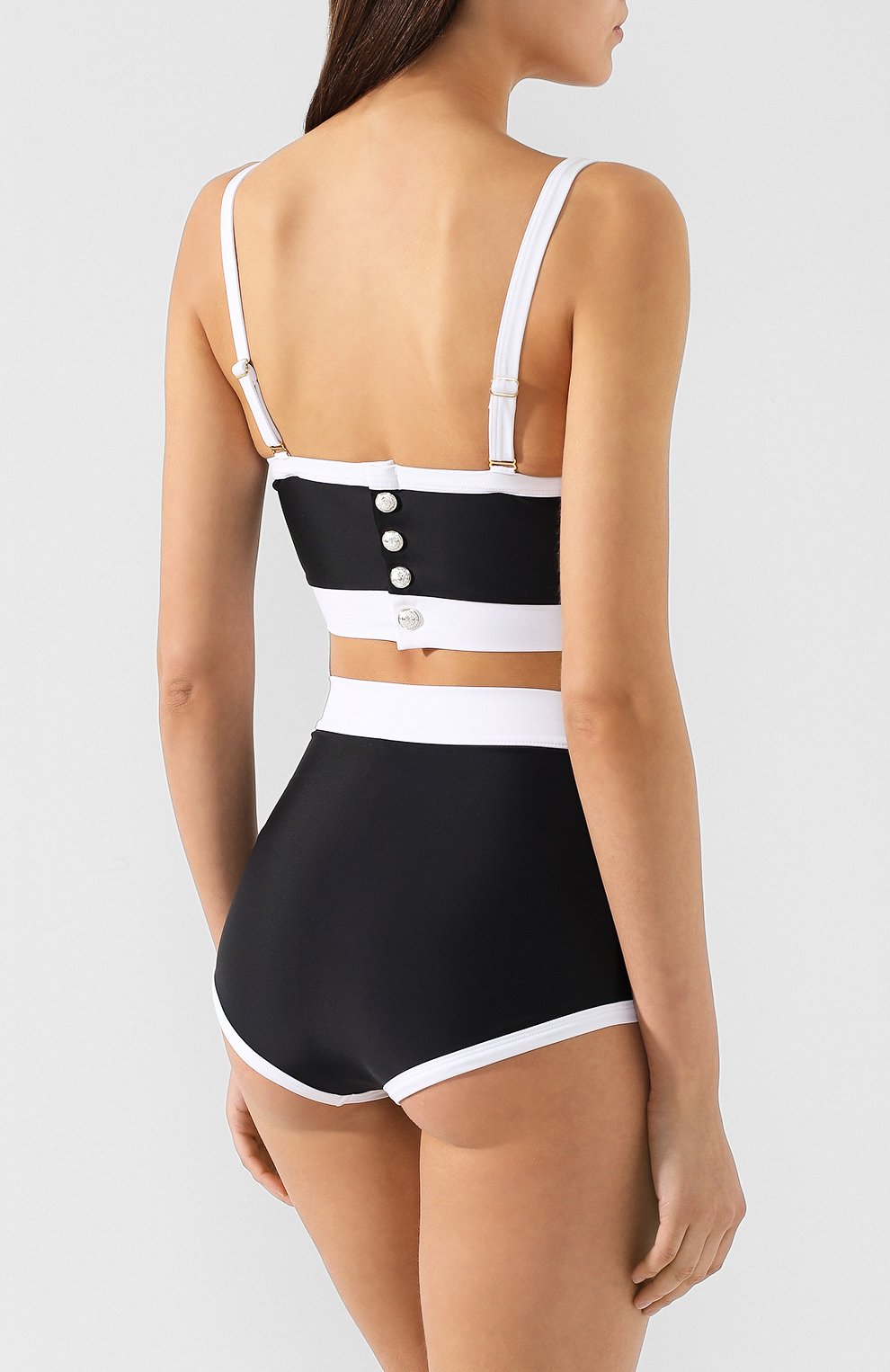 Плавки-бикини BALMAIN черного цвета по цене 43550 руб., арт. RF10946/X111, фото 3 Плавки-бикини BALMAIN, арт. RF10946/X111, фото 3