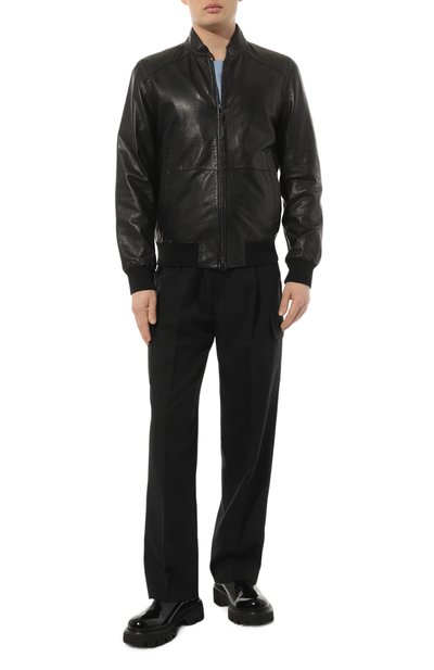 Кожаный бомбер WINDSOR, арт. B0RELL03-L/1300157, фото 2