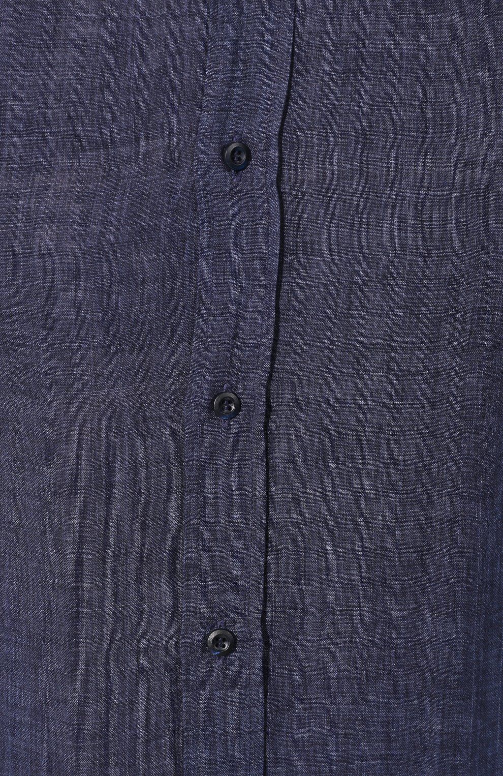 Льняная рубашка BRUNELLO CUCINELLI темно-синего цвета по цене 48900 руб., арт. MF6301718, фото 5 Льняная рубашка BRUNELLO CUCINELLI, арт. MF6301718, фото 5