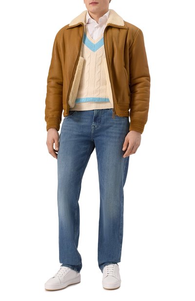 Мужская дубленка из овчины BURBERRY, арт. 8101452
