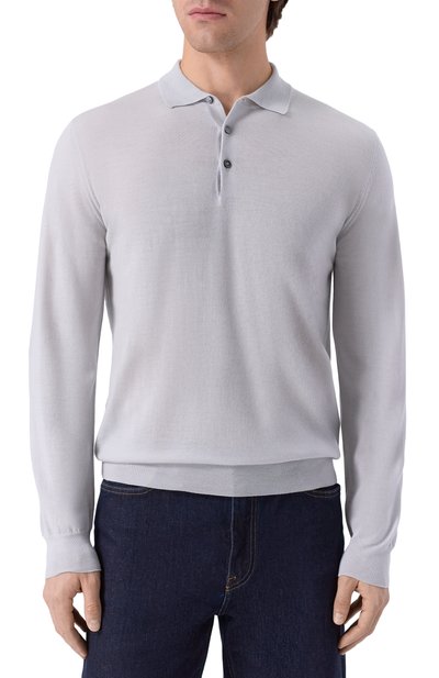 Шерстяное поло CORNELIANI, арт. 26M529-2625126, фото 3