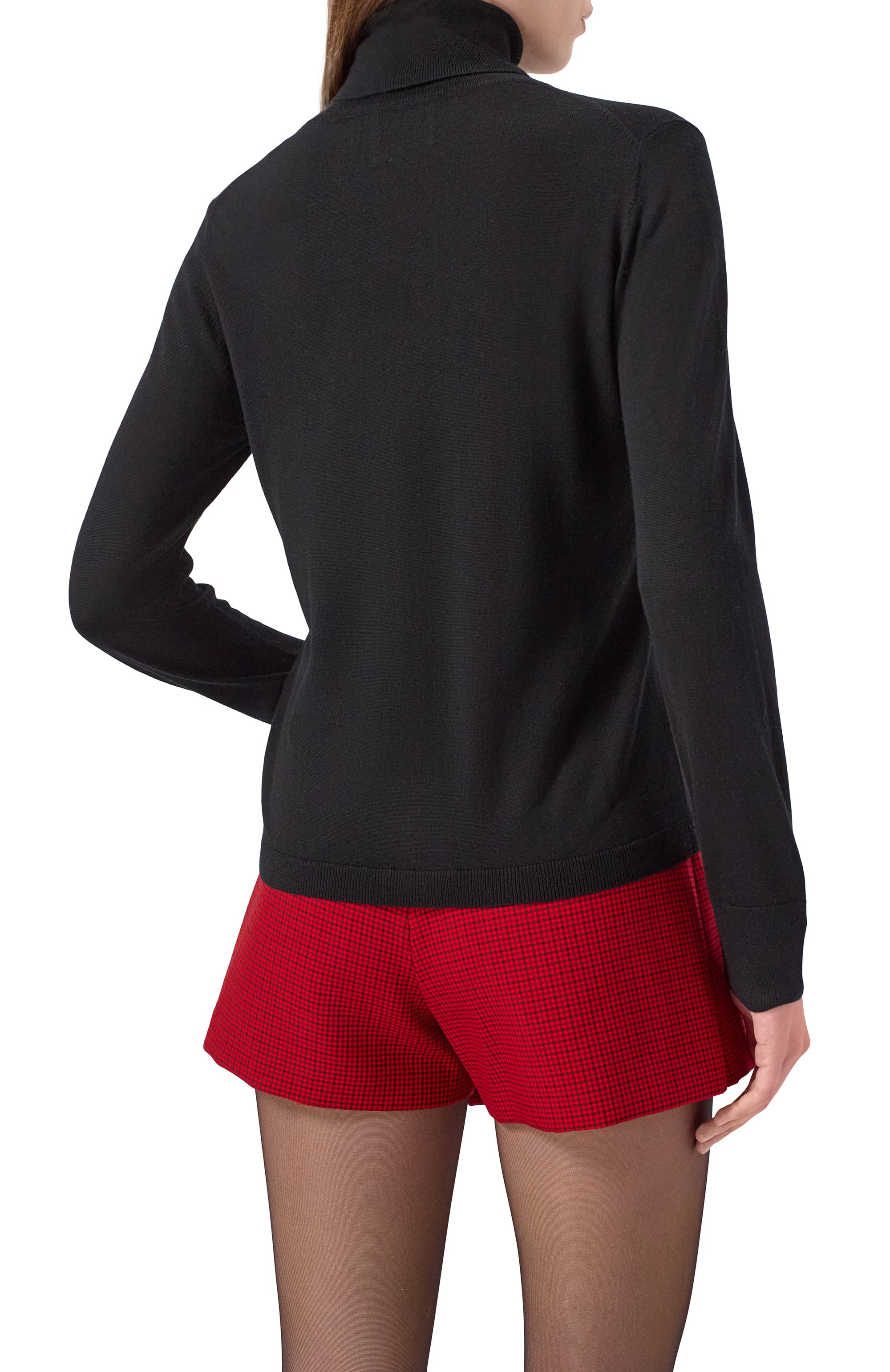 Шерстяная водолазка ALLUDE, арт. 255/64012, фото 4