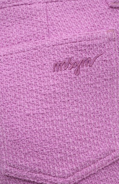 Хлопковые шорты MSGM, арт. 3042MDB102X 217306, фото 5