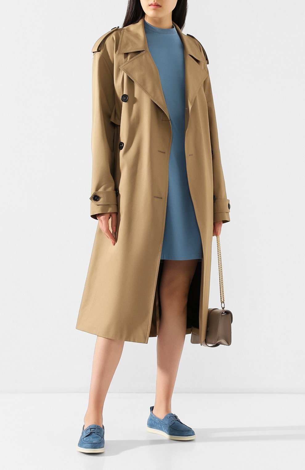 Замшевые топсайдеры namib LORO PIANA, арт. FAI9973, фото 2