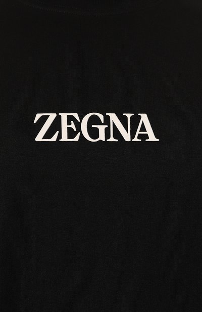 Хлопковая футболка ZEGNA, арт. E7364/A777, фото 5