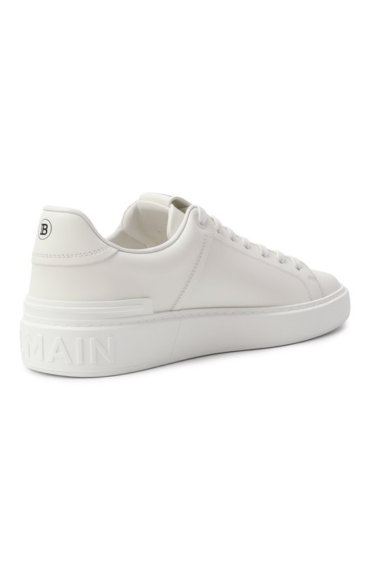 Кожаные кеды B-Court Balmain EM0VI288/LIPB Белый  EM0VI288/LIPB Фото 5