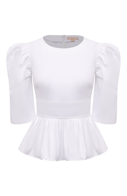

Хлопковая блузка Brock Collection, Белый