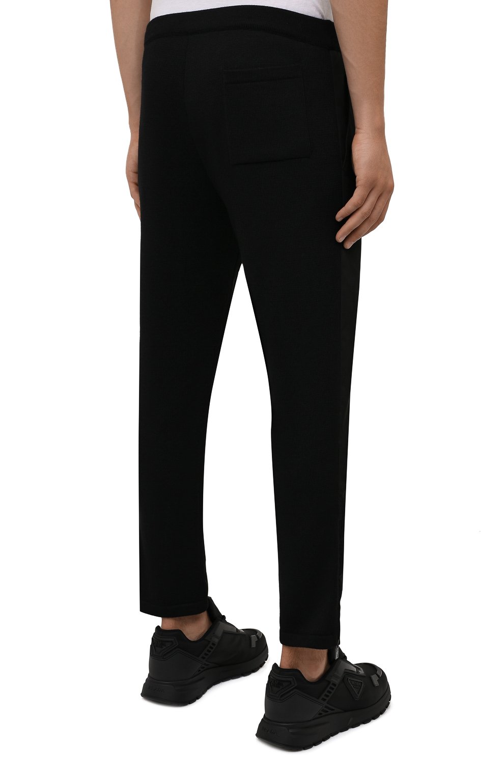 Шерстяные брюки PRADA, арт. UMP67-1JF4-F0002-202, фото 4