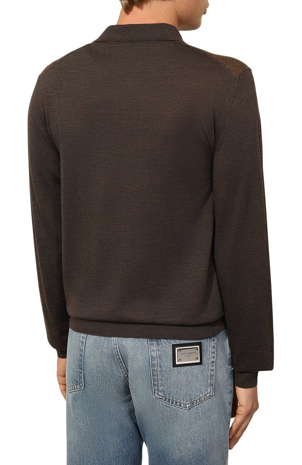 Шерстяное поло CORNELIANI, арт. 94M528-9425189, фото 4