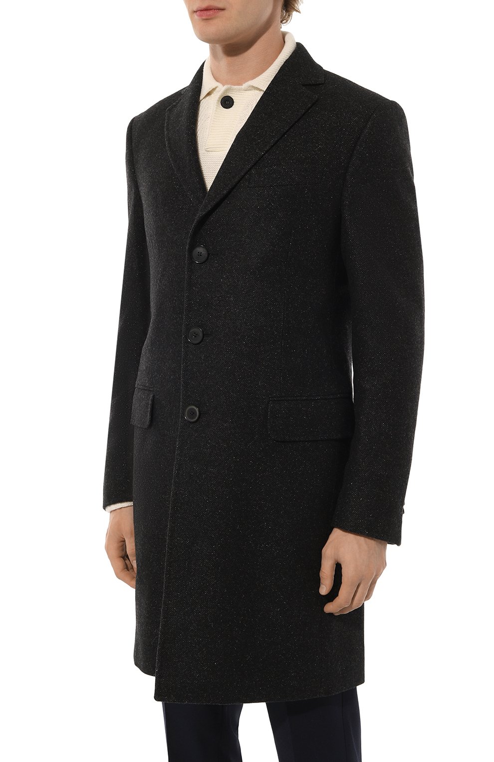 Пальто из шерсти и шелка ZEGNA, арт. 4GJ3G0/897700A8, фото 3