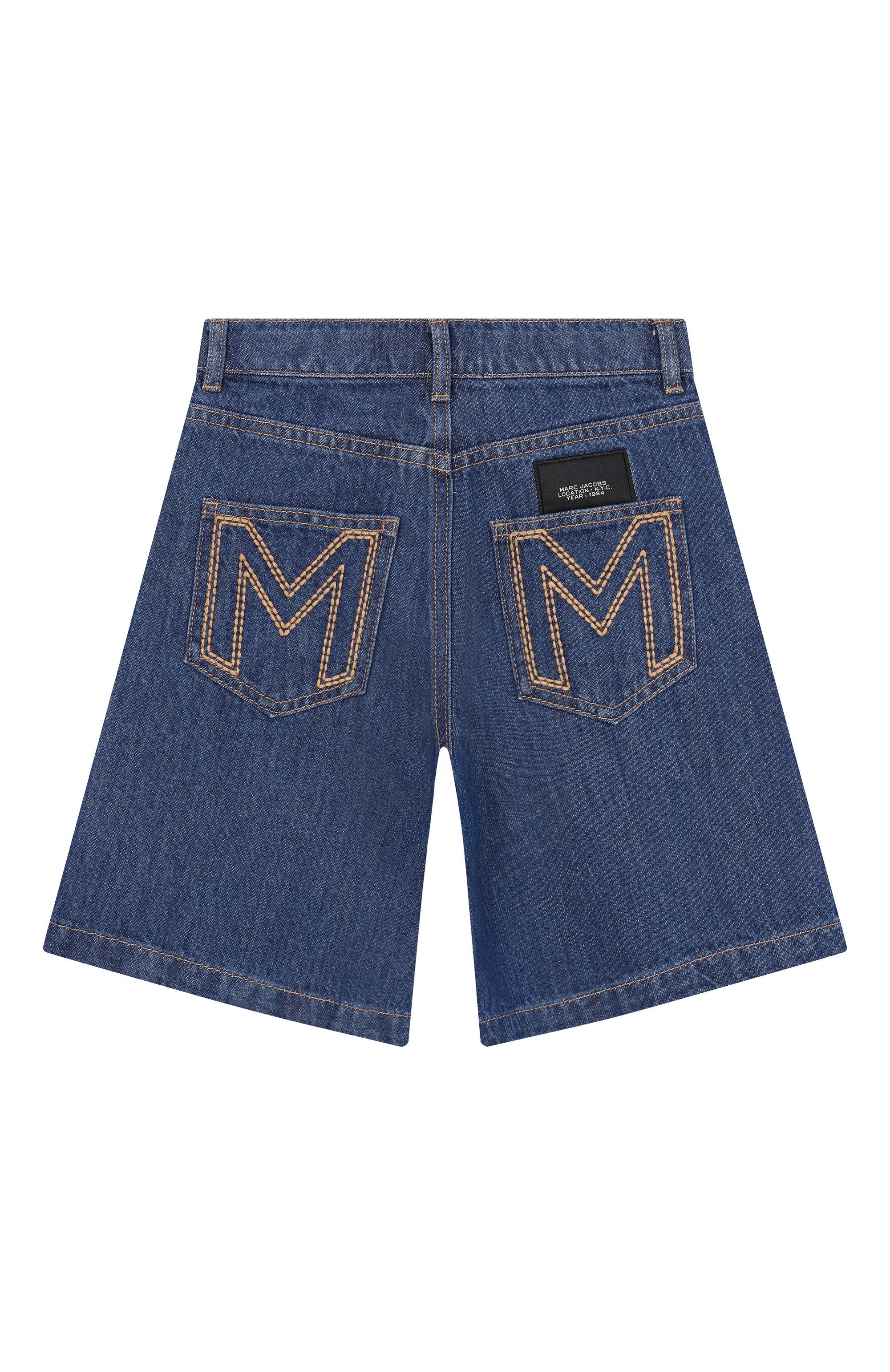 Джинсовые шорты MARC JACOBS (THE) синего цвета по цене 21350 руб., арт. W60732, фото 2 Джинсовые шорты MARC JACOBS (THE), арт. W60732, фото 2