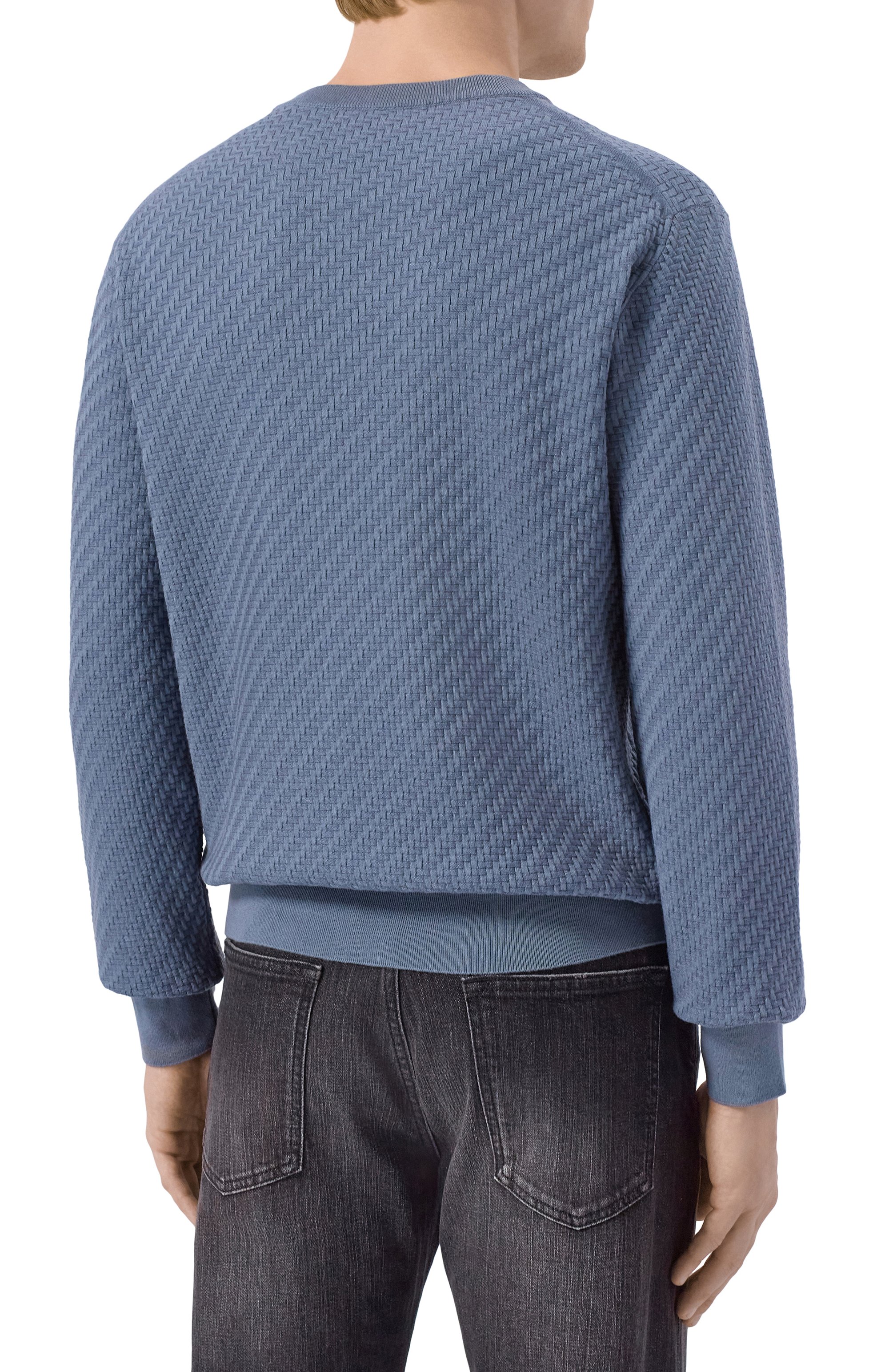 Джемпер из хлопка и шелка BRIONI, арт. UMQ90L/PAK22, фото 4