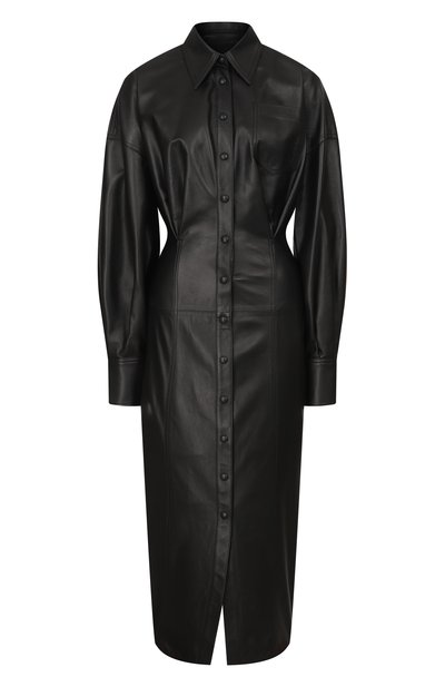 Женское кожаное платье THE ATTICO, арт. 250WCW00187/LBT129AA