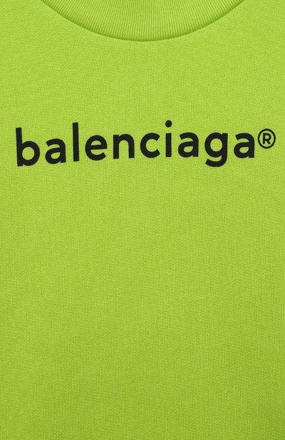 Хлопковый свитшот BALENCIAGA, арт. 682146/TLV78, фото 3