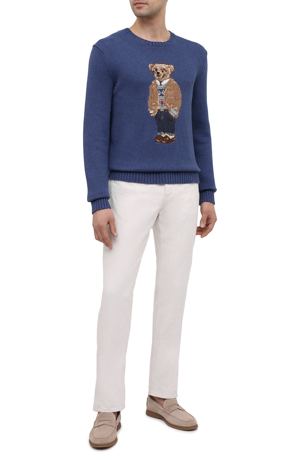 Хлопковый свитер POLO RALPH LAUREN, арт. 710822539, фото 2