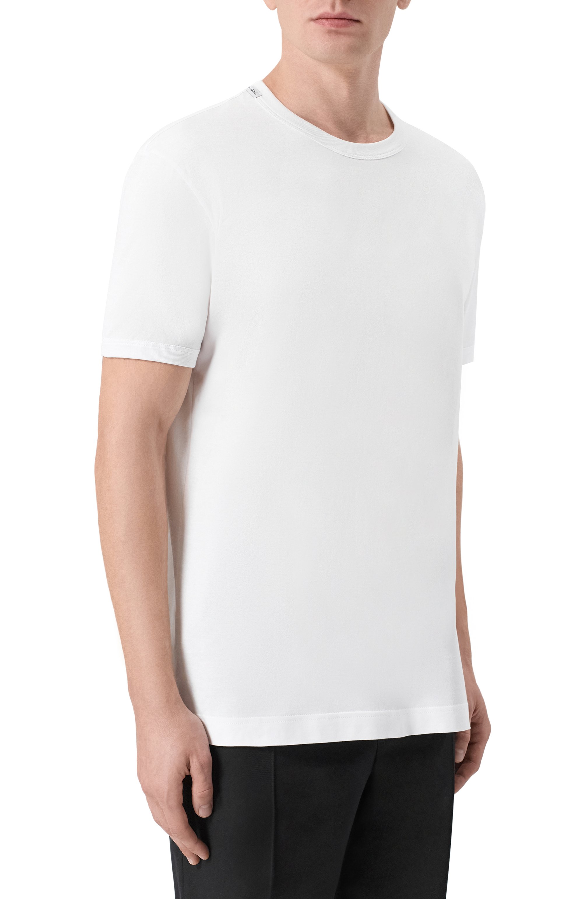 Хлопковая футболка DOLCE & GABBANA, арт. G8JX7T/G7P1A, фото 3