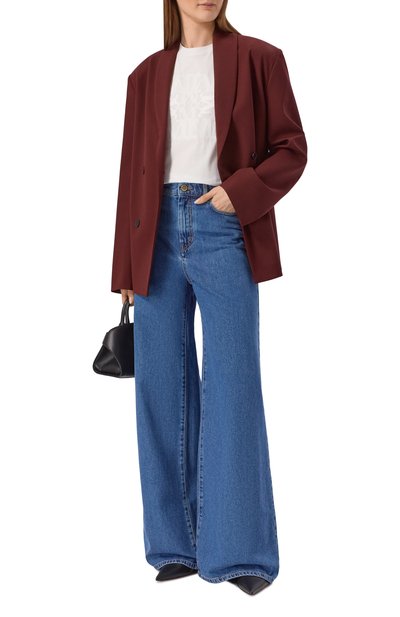 Хлопковая футболка MAX MARA, арт. MXMGI0VANE, фото 2