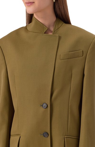 Шерстяной жакет THE ATTICO, арт. 251WCG00084/WWW065AA, фото 5