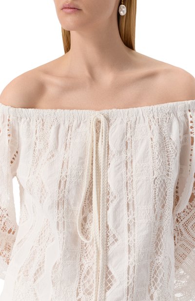 Хлопковый топ PINKO, арт. 104798/A2G9, фото 5