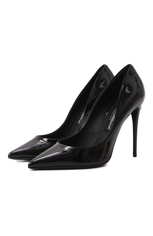 Лакированные туфли Cardinale 105 Dolce & Gabbana CD1710/A1471 Чёрный CD1710/A1471
