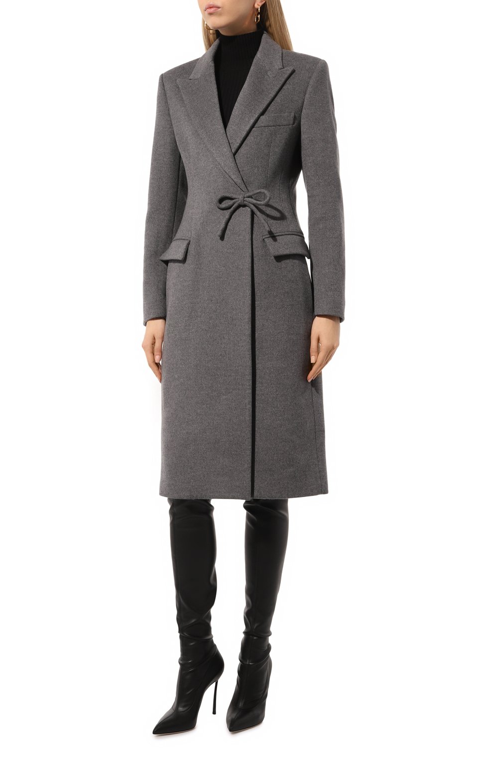 Пальто из шерсти и кашемира VALENTINO, арт. 5B3CA7628MA, фото 3