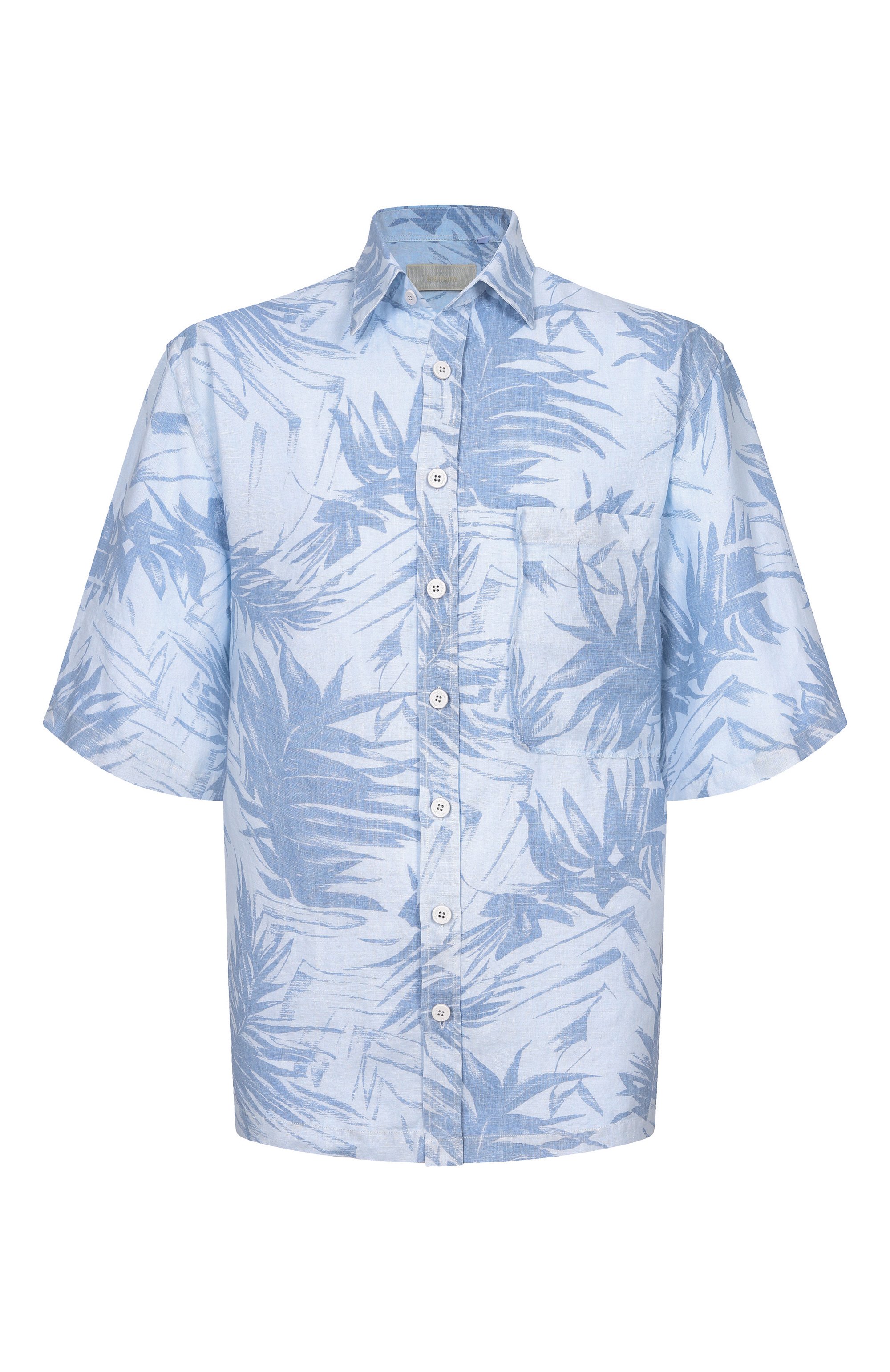 Льняная рубашка INLINUM, арт. STEFAN0/TR0PICAL, фото 1