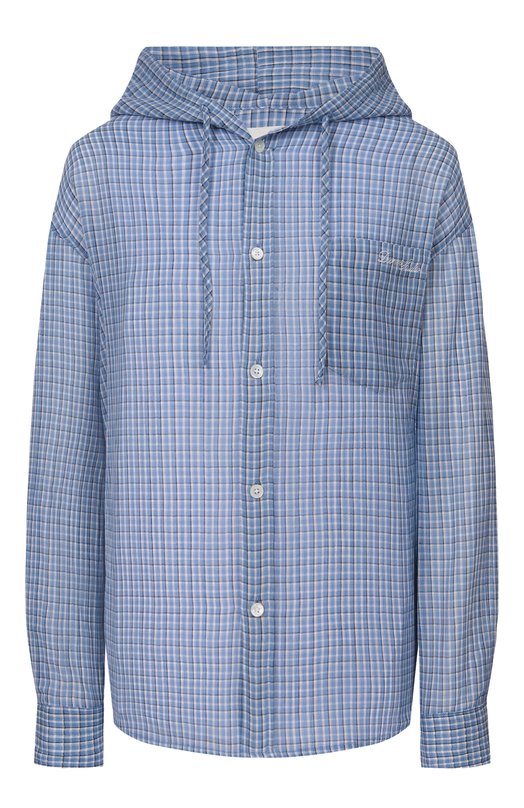 Хлопковая рубашка Dunst UDSH6A107B1 Голубой UDSH6A107B1