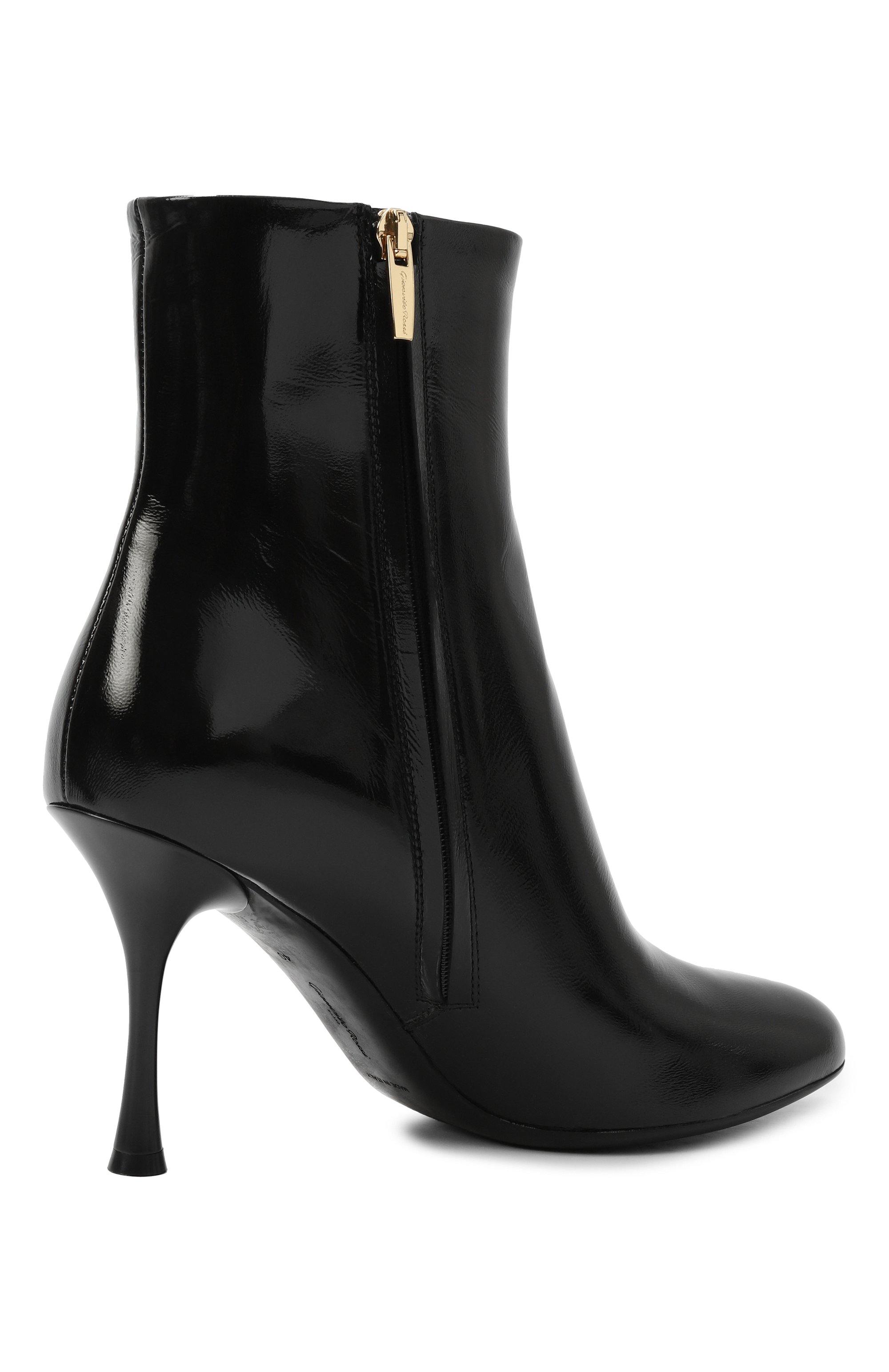 Лакированные ботильоны carla 85 GIANVITO ROSSI, арт. G72933.85LAC.NUINER0, фото 5