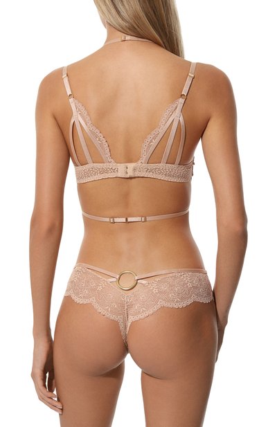 Бюстгальтер с мягкой чашкой AUBADE кремового цвета по цене 42330 руб., арт. LEN18, фото 3 Бюстгальтер с мягкой чашкой AUBADE, арт. LEN18, фото 3