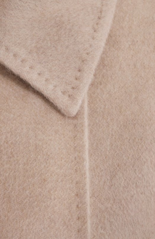 Кашемировое пальто Max Mara Studio C0LLAGE Бежевый  C0LLAGE Фото 6