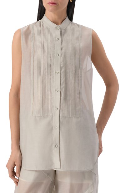 Рубашка из хлопка и шелка CO, арт. 2963CSVS-S25, фото 3