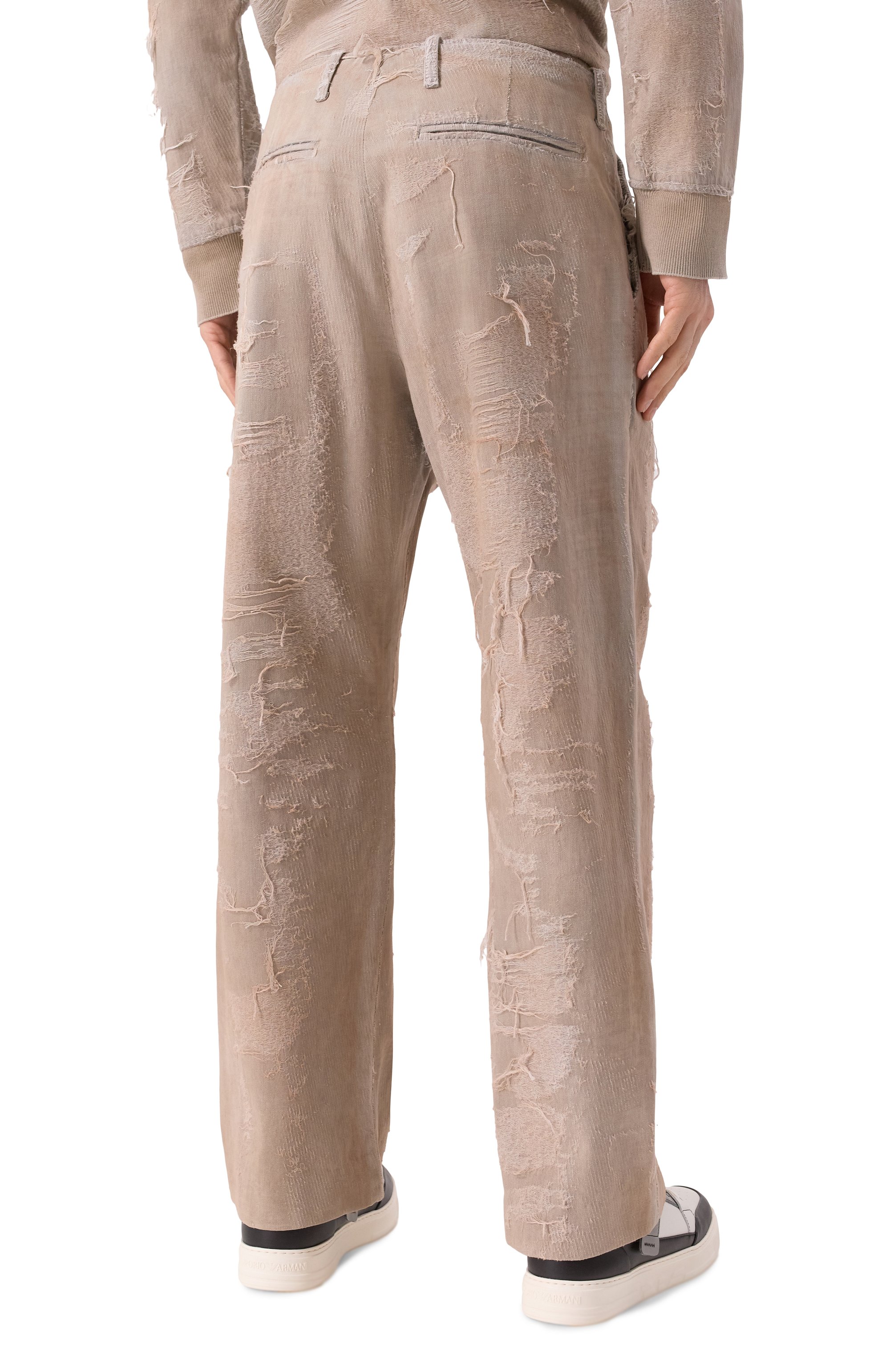 Хлопковые брюки DIESEL, арт. A18197/007AU, фото 4