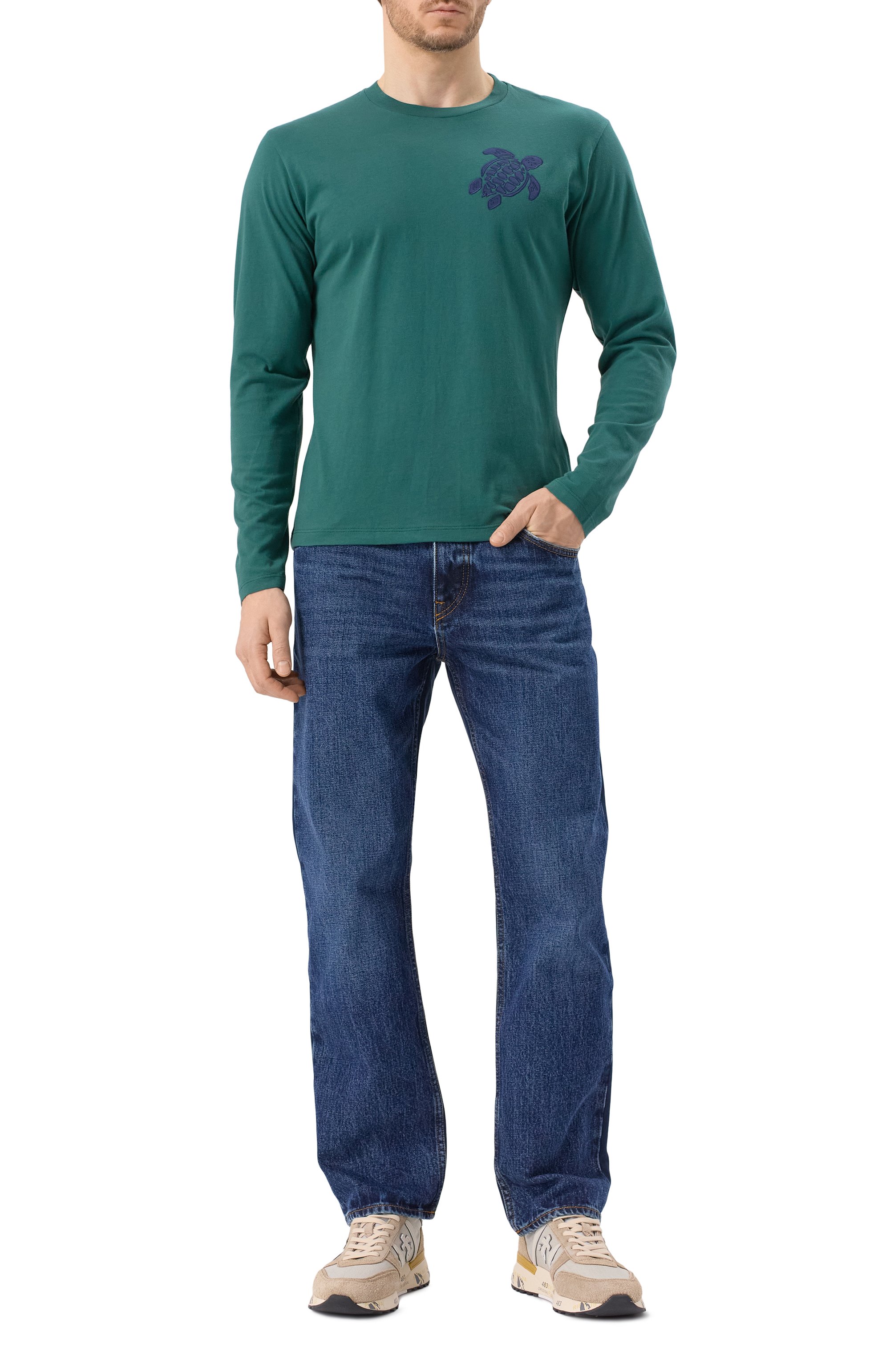 Комбинированные кроссовки lander PREMIATA, арт. LANDER/VAR 6983, фото 2