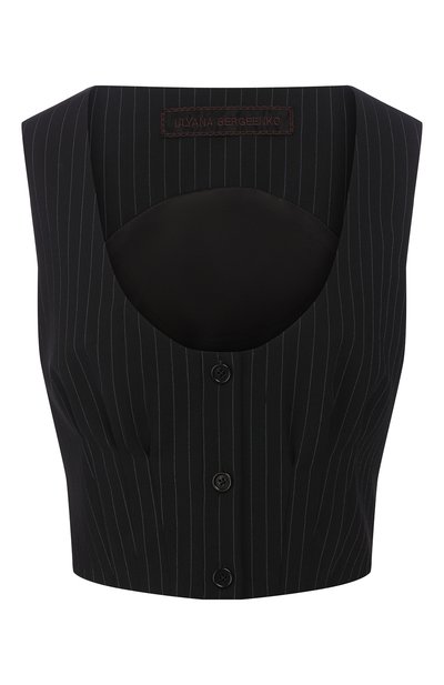 Женский жилет ULYANA SERGEENKO, арт. 1495т18 (GLT001FW18P)