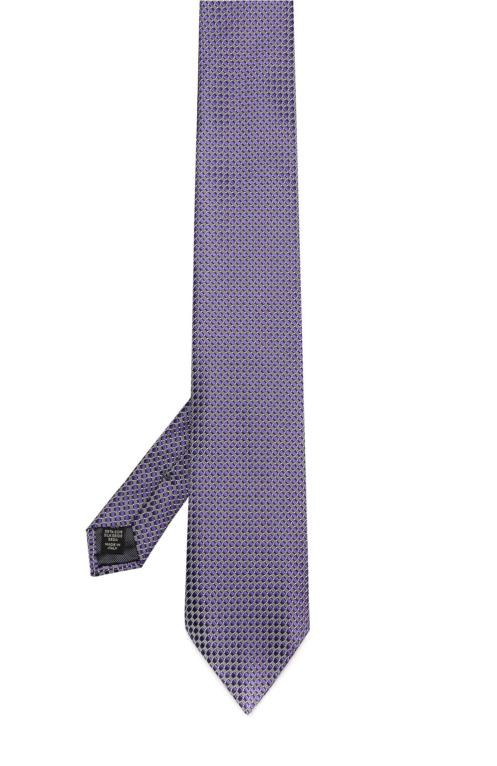 Шелковый галстук с узором ZEGNA, арт. Z9D671XW, фото 2