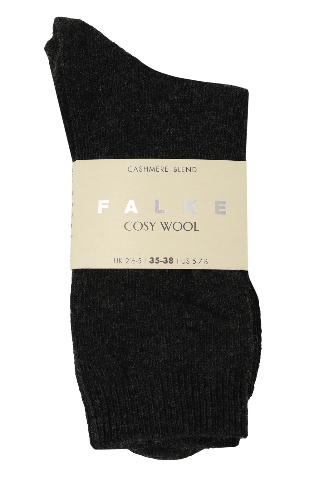 Носки FALKE темно-серого цвета по цене 3100 руб., арт. 47050, фото 1 Носки FALKE, арт. 47050, фото 1