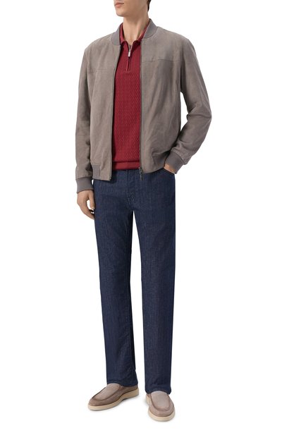 Джинсы ANDREA CAMPAGNA темно-синего цвета по цене 35200 руб., арт. P-ED BLUE RINSE/DUCKY SPACE BLUE, фото 2 Джинсы ANDREA CAMPAGNA, арт. P-ED BLUE RINSE/DUCKY SPACE BLUE, фото 2