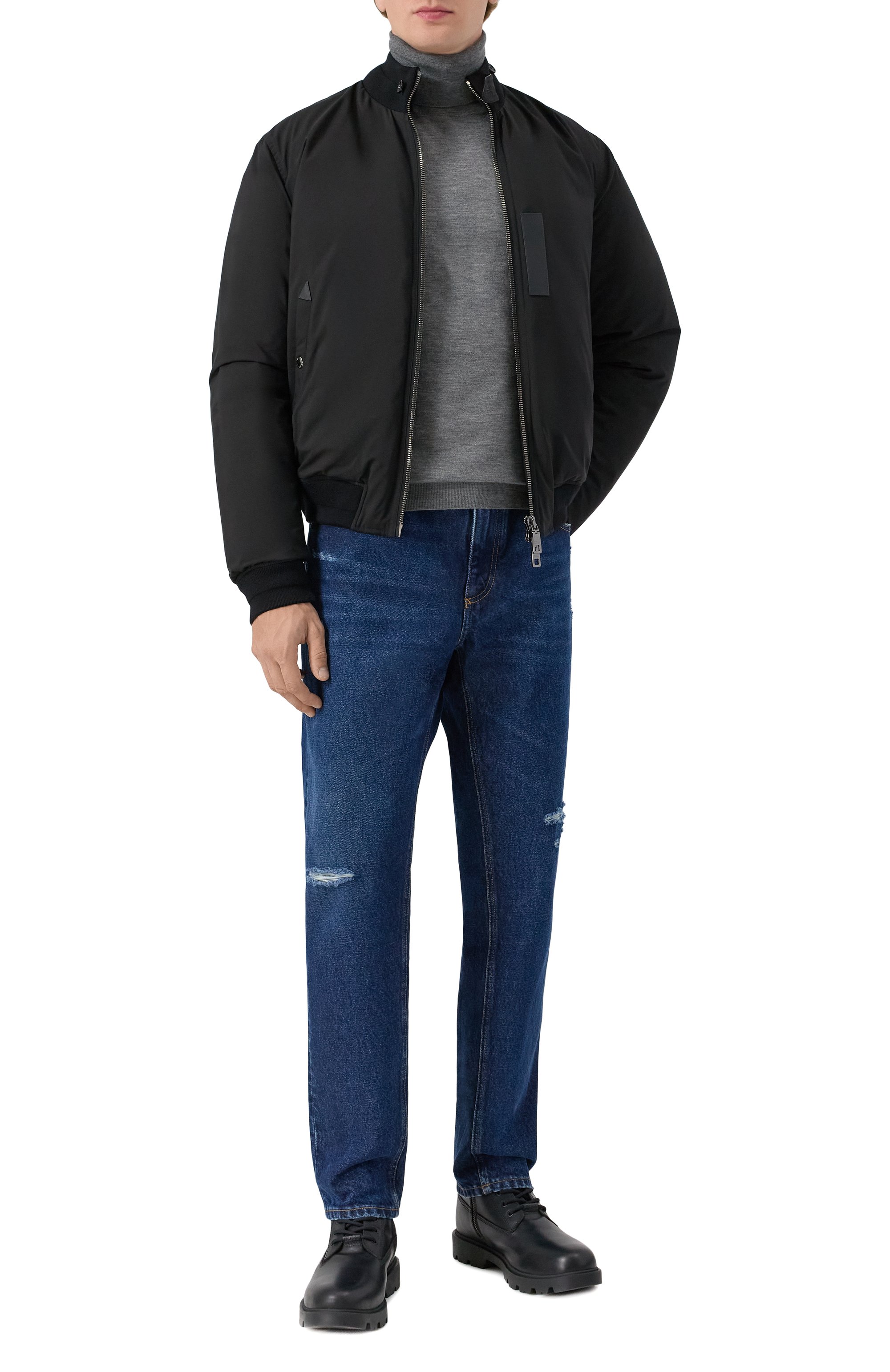 Утепленный бомбер DOLCE & GABBANA, арт. G9BRAT/FUSN0, фото 2