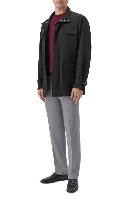 Шерстяные брюки Marco Pescarolo CLASSIC90/5214S Серый  CLASSIC90/5214S Фото 2