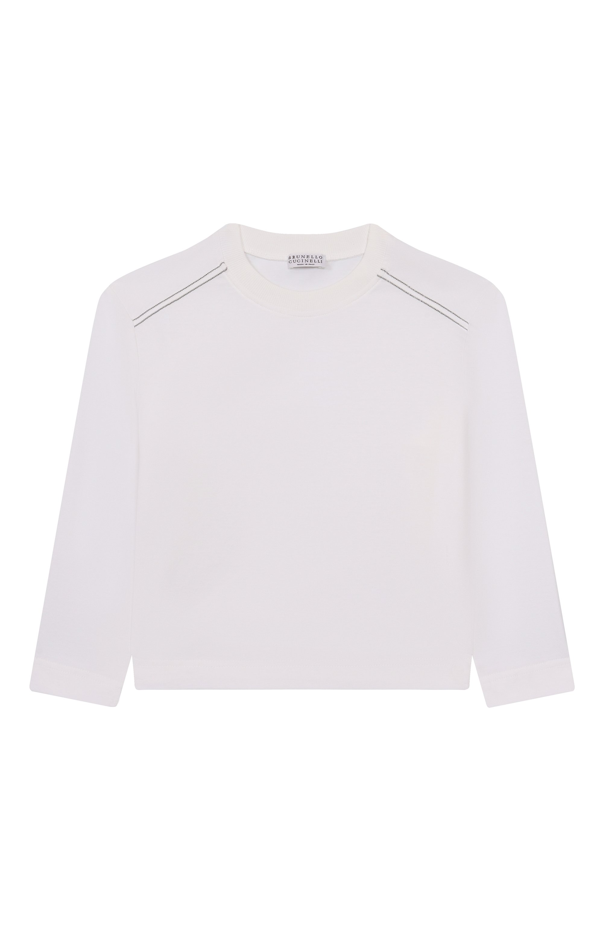 Хлопковый лонгслив BRUNELLO CUCINELLI, арт. B0T81T253A, фото 1
