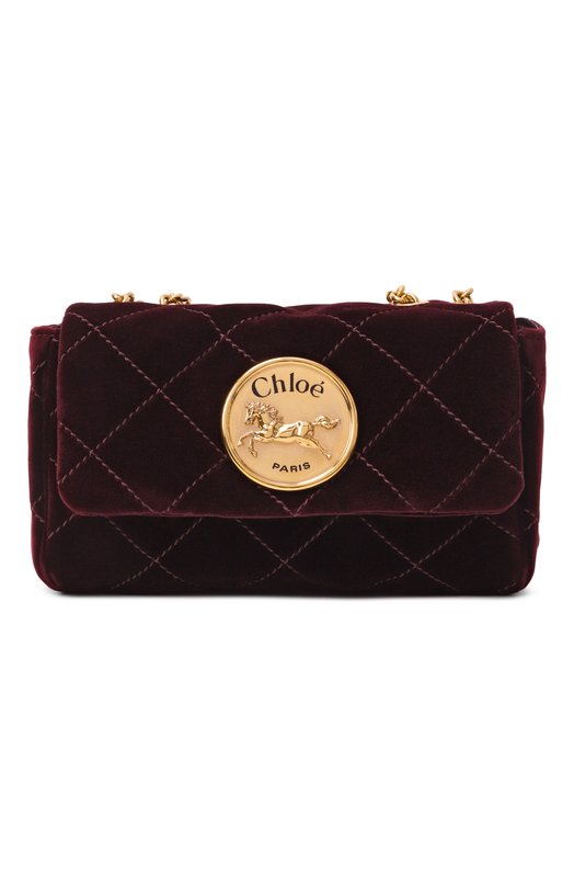 Сумка Chloé Heritage small Chloé CH25AS585P90 Бордовый CH25AS585P90