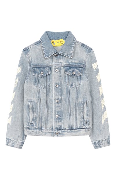 Джинсовая куртка OFF-WHITE, арт. 0GYE001S26DEN001_001