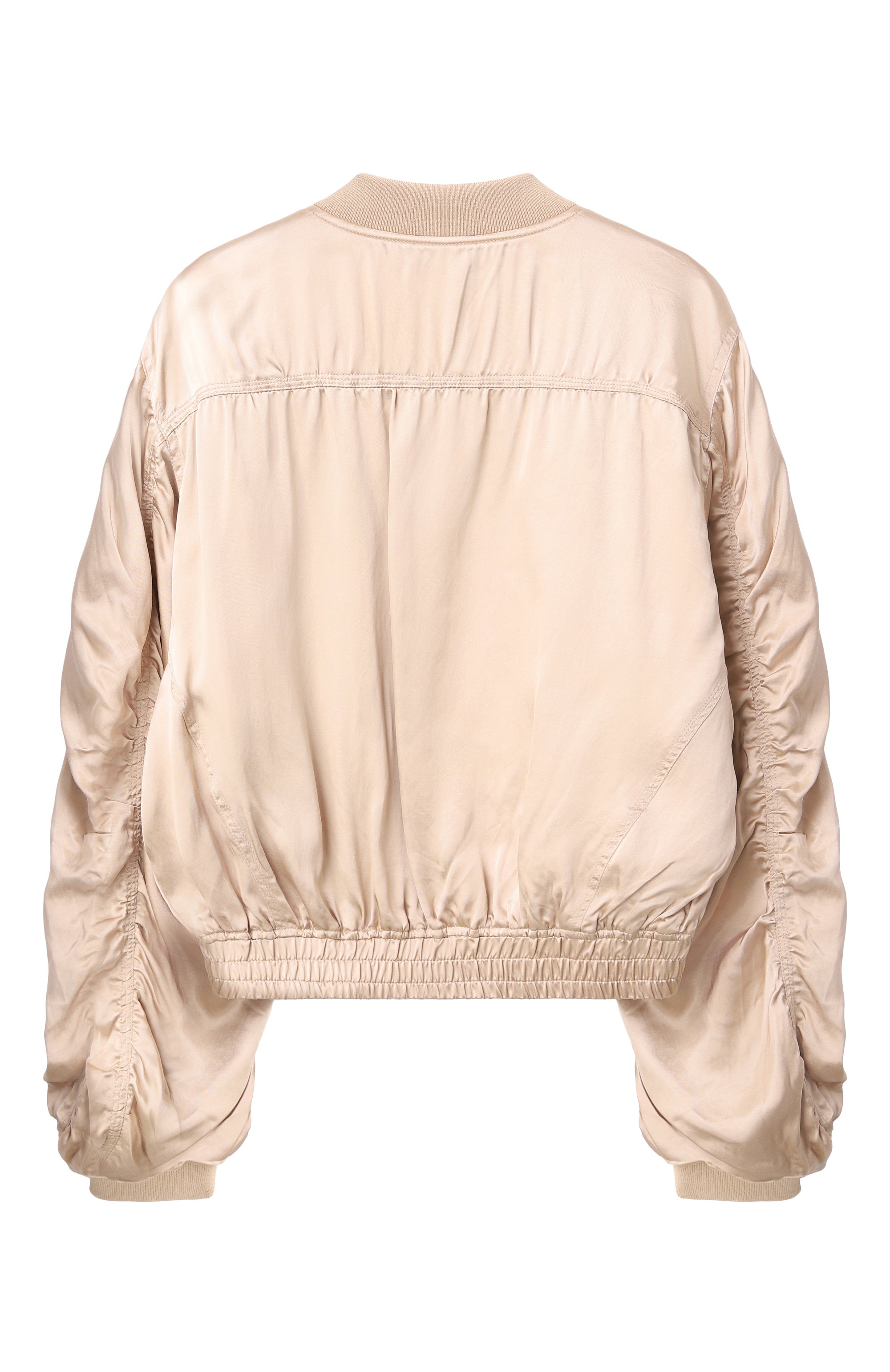 Бомбер из вискозы и лиоцелла DIESEL золотого цвета по цене 26350 руб., арт. J02205/KXBMX, фото 2 Бомбер из вискозы и лиоцелла DIESEL, арт. J02205/KXBMX, фото 2