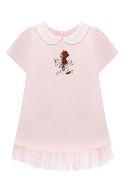 Хлопковое платье FENDI, арт. BFB377/A8LK/12M-24M, фото 1