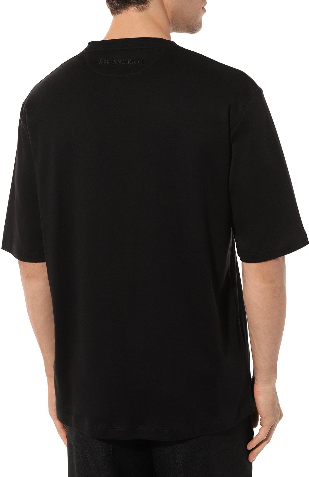 Хлопковая футболка STEFANO RICCI, арт. MNH3302660/LUXT, фото 4