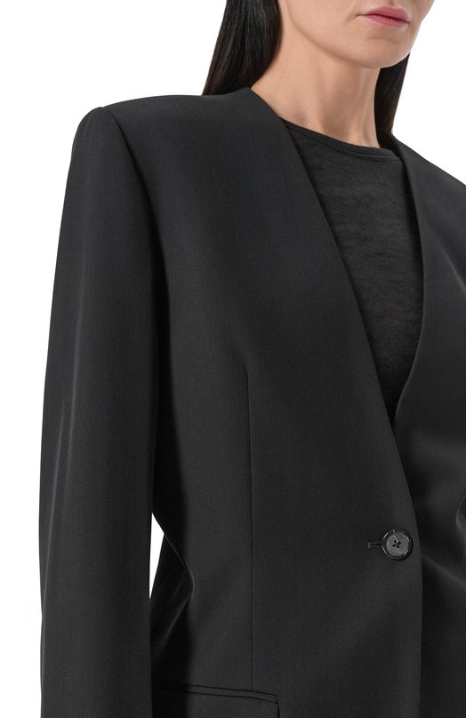 Жакет TOTEME 261-WRZ0064-FB0551 Чёрный  261-WRZ0064-FB0551 Фото 5